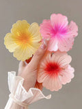 Elegant Flower Hair Clip Set of 3